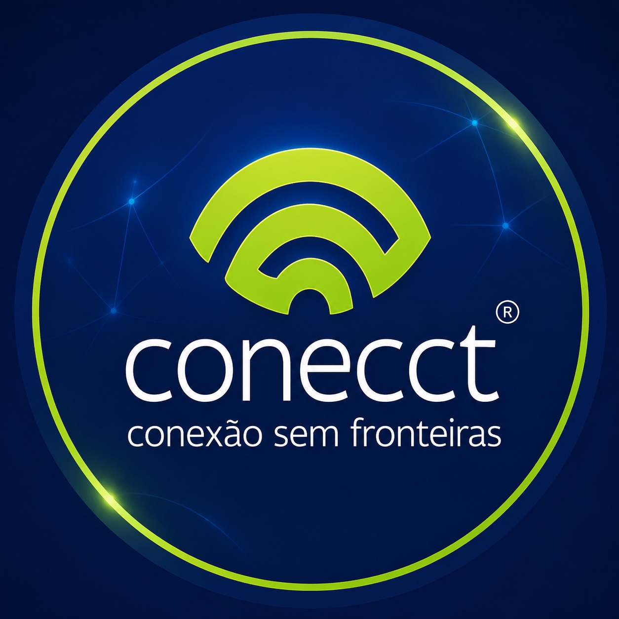 Logo oficial Conecct Conexão sem Fronteiras